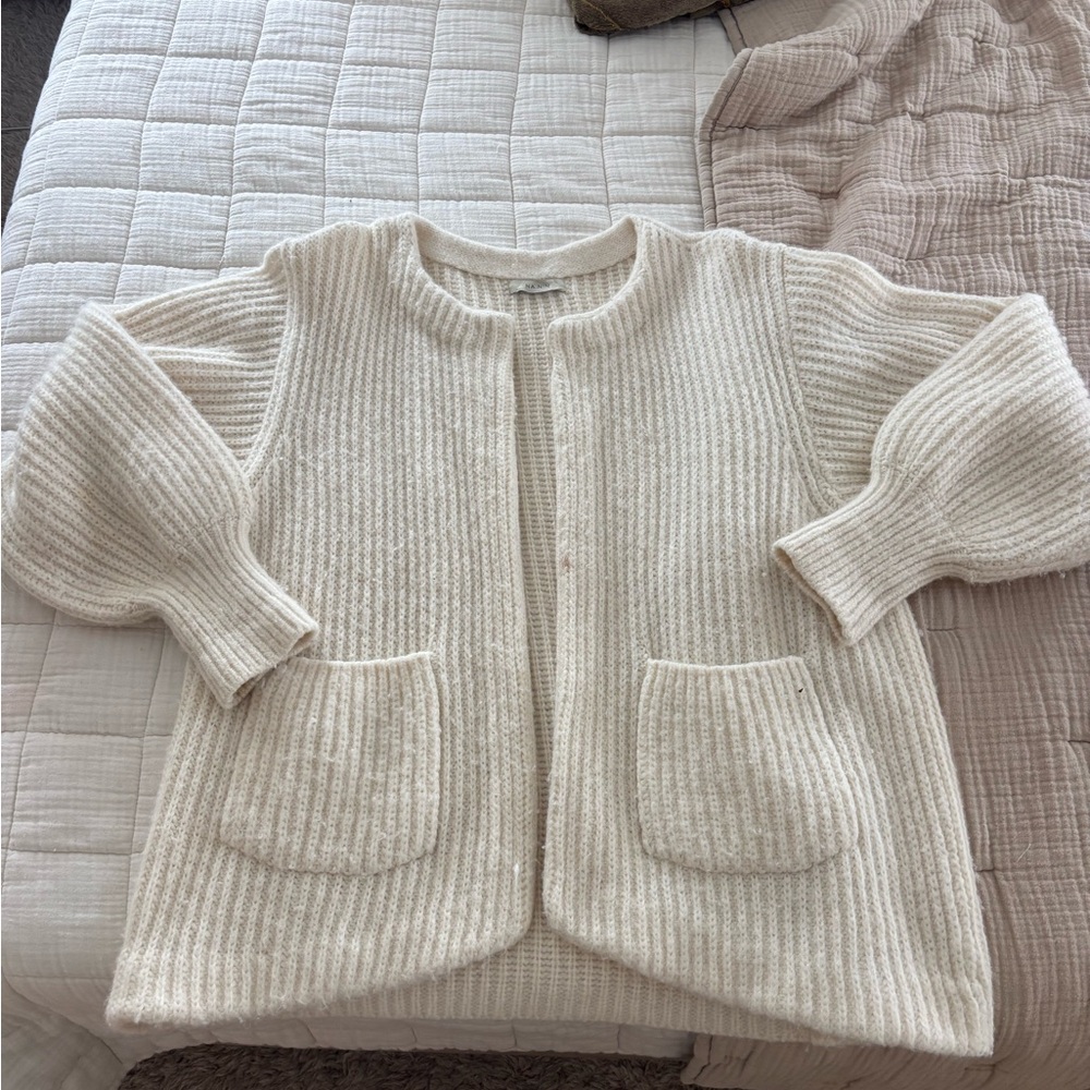 Na Nin Dylan Alpaca Coat Ivory